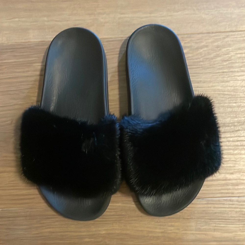 Givenchy mink slides